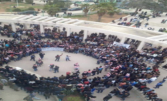البلوتيكنيك تحقق مع عدد من طلابها على خلفية اعتصام مفتوح البلوتيكنيك تحقق مع عدد من طلابها على خلفية اعتصام مفتوح