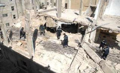 امانة عمان تصدر بيانا عن تبعات انهيار عمارة البيادر 