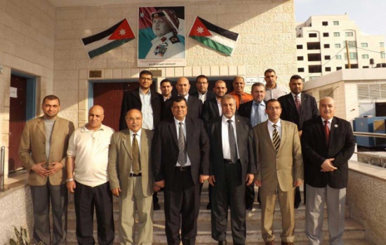 وزير الصحة في غزة يزور المستشفى الميداني الاردني غزة - 28 وزير الصحة في غزة يزور المستشفى الميداني الاردني غزة - 28