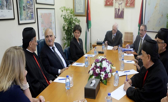 الأمير الحسن يستقبل البطريرك الماروني الكاردينال بطرس الراعي الأمير الحسن يستقبل البطريرك الماروني الكاردينال بطرس الراعي