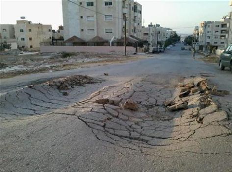 80 % من شوارع إربد المتضررة بمشاريع المياه تعود لسابق أوضاعها
