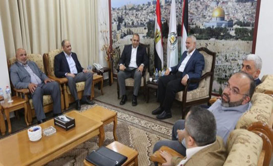 وفد المخابرات المصرية سلم حماس تعديلات الصيغة الجديدة للتهدئة والمصالحة وطالبه بالرد ايجابا او رفضا دون مماطلة وفد المخابرات المصرية سلم حماس تعديلات الصيغة الجديدة للتهدئة والمصالحة وطالبه بالرد ايجابا او رفضا دون مماطلة