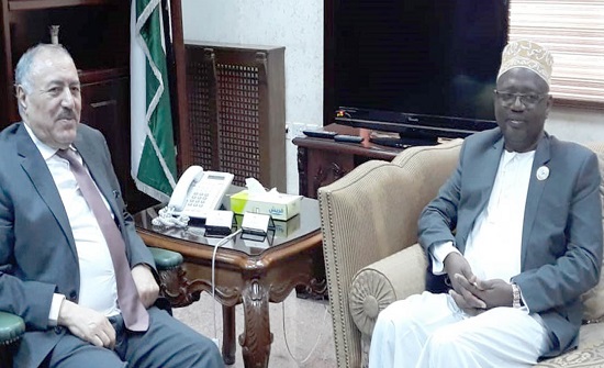 الزبن يلتقي رئيس البرلمان الاتحادي لجزر القمر