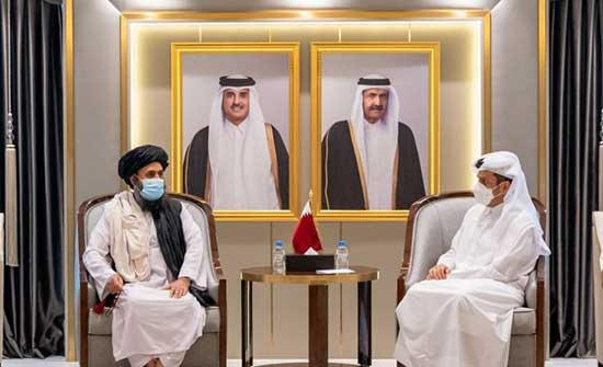 قطر تبحث مع وفد طالبان تحقيق المصالحة وتسوية شاملة في أفغانستان قطر تبحث مع وفد طالبان تحقيق المصالحة وتسوية شاملة في أفغانستان