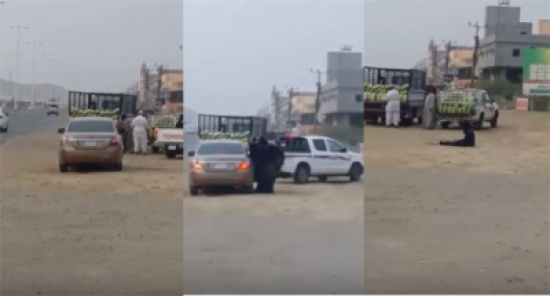 فيديو: متسولة تجمع أكثر من 3 آلاف ريال وترحل بسيارة فارهة!