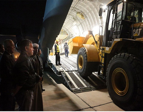 صحيفة : الملك عبدالله اراد شراء " جرافات "  من حسابه الخاص فأهدته اياها الإمارات