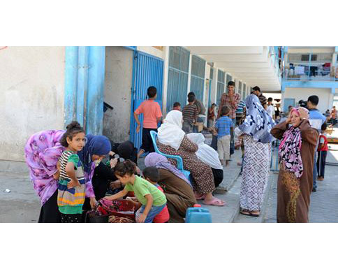 مجزرة مدرسة الانروا: 15 شهيدا واكثر من 200 جريح مجزرة مدرسة الانروا: 15 شهيدا واكثر من 200 جريح