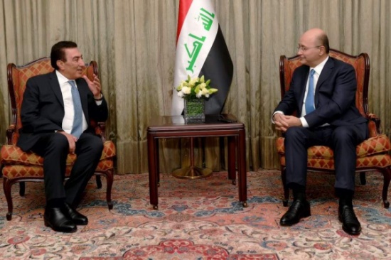 الرئيس العراقي يلتقي رئيس مجلس النواب الرئيس العراقي يلتقي رئيس مجلس النواب