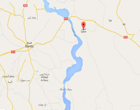 الأناضول: القوات الكردية تطرد تنظيم الدولة من بلدة صرين بريف حلب