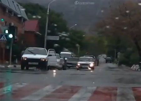 كاميرات السيارات في روسيا