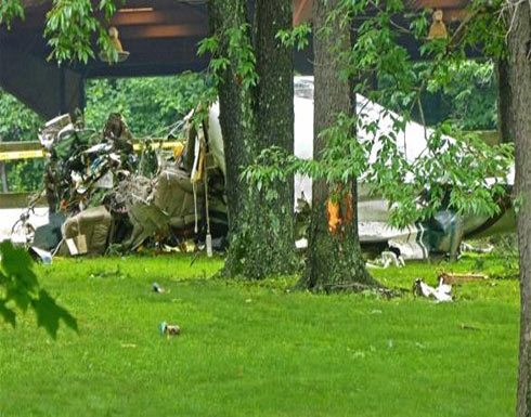 وفاة وريث الملياردير "روكفلر" في حادث تحطم طائرة وفاة وريث الملياردير "روكفلر" في حادث تحطم طائرة