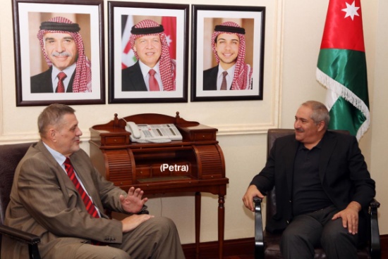 جودة يلتقي الممثل الخاص للامين العام للامم المتحدة في العراق