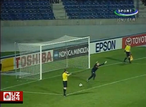 بالفيديو : التسجيل الكامل لركلات الترجيح بين منتخب النشامى واوزبكستان