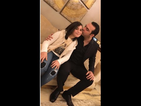 بالفيديو ..  وائل جسار يحتفل بأبنته " بسبب العادة الشهرية "
