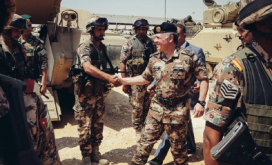 بالفيديو : القائد الأعلى يزور فرقة الملك عبدالله الثاني المدرعة