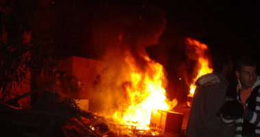 حريق هائل يشب في أحد المصانع وسط تركيا