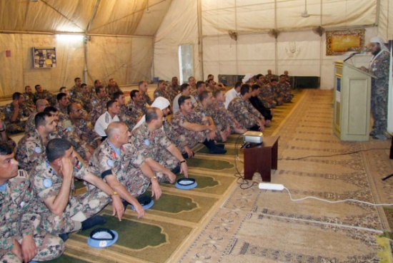 كتيبة حفظ السلام الاردنية تشارك ساحل العاج احتفالاتها بعيد استقلال