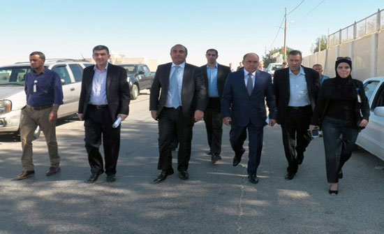 شواربة يتفقد مشروع تأهيل حدائق الملكة رانيا العبدالله في منطقة القويسمة