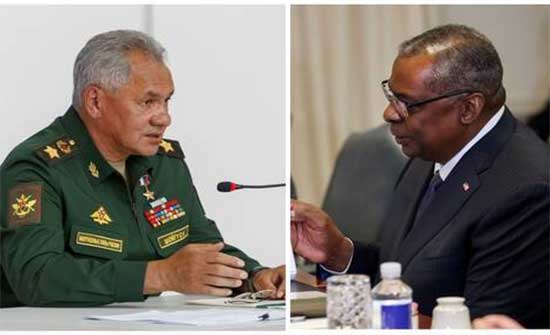 وزيرا الدفاع الروسي والأمريكي يبحثان نتائج المشاورات بشأن الاستقرار الاستراتيجي