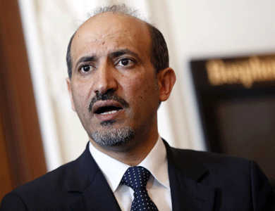 الجربا يريد ضربات على سوريا ومحاكمة الأسد أمام المحكمة الجنائية الدولية