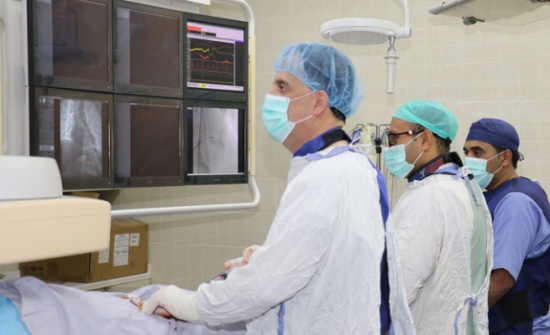 إجراء أندر وأعقد عملية فتح شرايين على مستوى الأردن