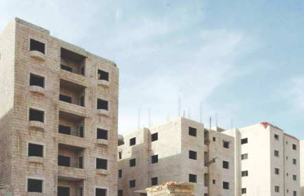 6ر9 مليون متر مربع مساحات البناء المرخصة لنهاية ايلول الماضي