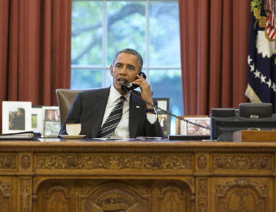 أوباما اتصل بنتنياهو لبحث الاتفاق بشأن النووي الايراني