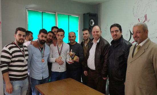 جامعة إربد الأهلية تنظم بطولة للبلياردو بمناسبة ذكرى شهداء قلعة الكرك جامعة إربد الأهلية تنظم بطولة للبلياردو بمناسبة ذكرى شهداء قلعة الكرك