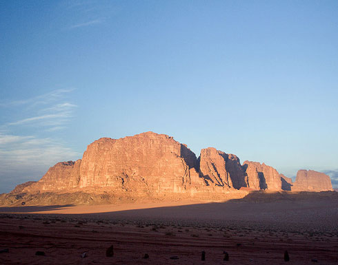 مجموعة من نشطاء التواصل الاجتماعي تزور وادي رم