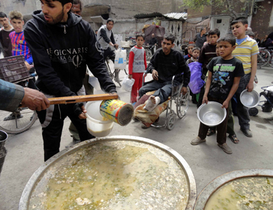 بان كي مون في تقريره: لا تحسن في وصول المساعدات الانسانية
