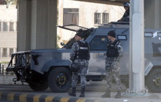 نقاط تفتيش للشرطة في مدينة معان