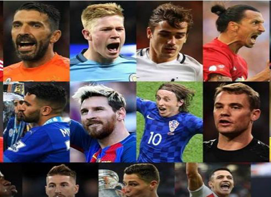 بالاسماء: فيفا يعلن قائمة الـ23 المرشحين لجائزة أفضل لاعب في العالم