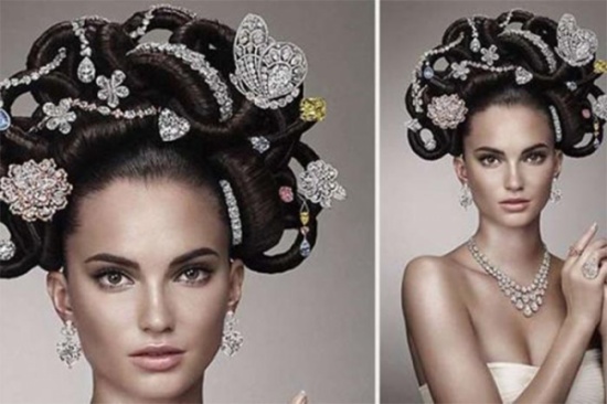 أغلى تسريحة شعر في العالم بقيمة 500 مليون دولار