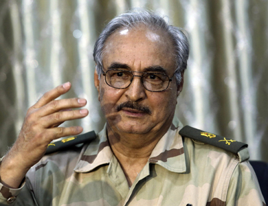 تنظيم ‘أنصار الشريعة’ الليبي يتوعد حفتر بمصير القذافي تنظيم ‘أنصار الشريعة’ الليبي يتوعد حفتر بمصير القذافي