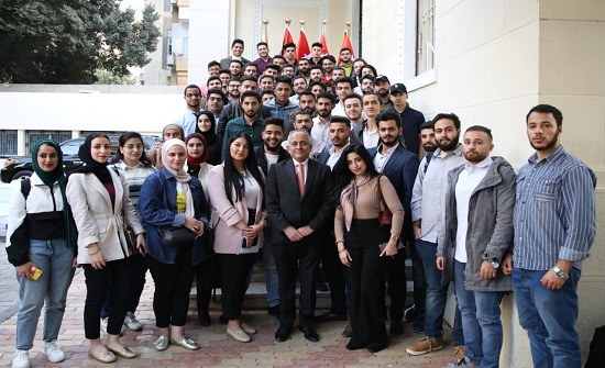 السفير العايد يستقبل الطلبة الأردنيين الدارسين في مختلف الجامعات المصرية