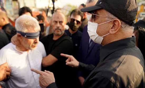 صور.. قاتل مدير بلدية كربلاء يمثل أمام الكاظمي