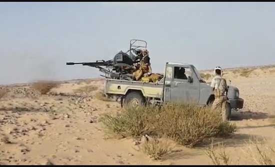 خسائر فادحة بالأرواح والعتاد للحوثيين في شبوة اليمنية .. بالفيديو