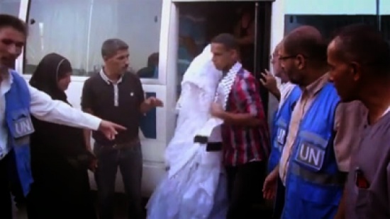 حفل زفاف جماعي في غزة