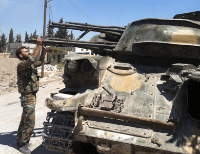 دمشق تطلب من الأمم المتحدة منع توجيه ضربه عسكرية لها