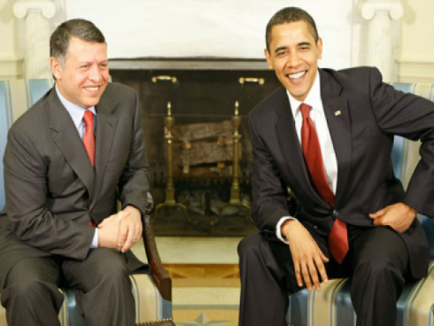 أوباما :  الملك عبد الله الثاني شجاع وحكيم