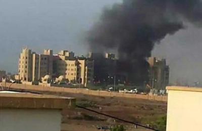 هجوم بالصواريخ في عدن على فندق حيث مقر اقامة رئيس الوزراء اليمني هجوم بالصواريخ في عدن على فندق حيث مقر اقامة رئيس الوزراء اليمني