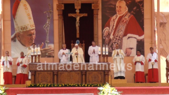 بابا الفاتيكان يلتقي سفراء الاردن والشرق الاوسط