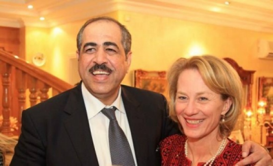 قشوع : صور السفيرة ويلز " مشهد بروتوكولي " ( بيان ) قشوع : صور السفيرة ويلز " مشهد بروتوكولي " ( بيان )