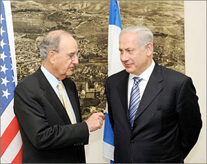 ميتشل يبدأ مهمة سلام جديدة في الشرق الأوسط