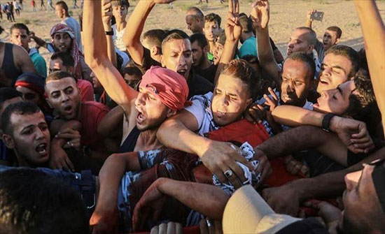 لجنة قانونية فلسطينية تدعو لدعم مطالب مسيرات "العودة" بغزة لجنة قانونية فلسطينية تدعو لدعم مطالب مسيرات "العودة" بغزة