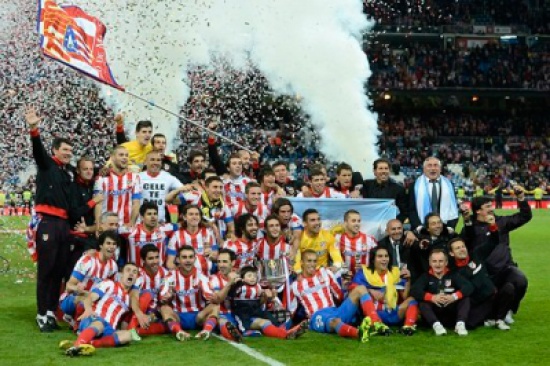 أتلتيكو مدريد يتوج بكأس اسبانيا للمرة العاشرة في تاريخه (فيديو) أتلتيكو مدريد يتوج بكأس اسبانيا للمرة العاشرة في تاريخه (فيديو)