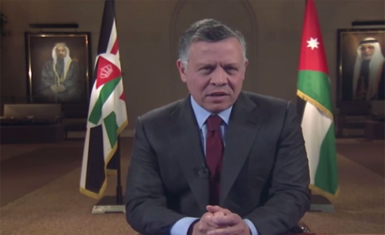 بالفيديو: الملك يوجه كلمة متلفزة للأردنيين (التفاصيل) بالفيديو: الملك يوجه كلمة متلفزة للأردنيين (التفاصيل)
