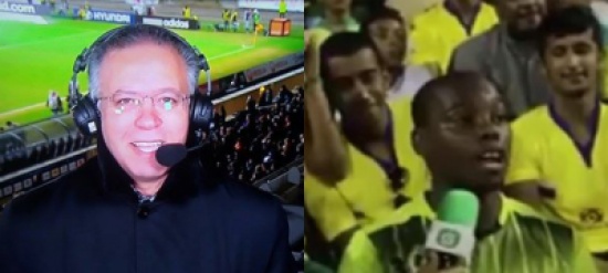 شاهد.. مشجع عماني يقلد المعلق الرياضي رؤوف خليف