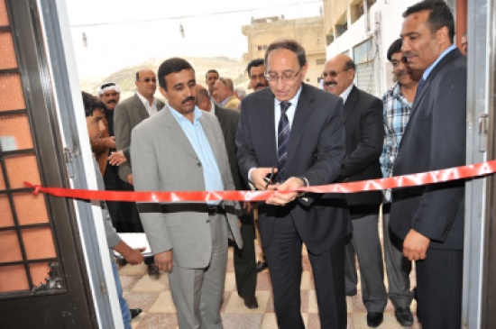 رئيس الجامعة الألمانية الأردنية يفتتح نادي ناعور الرياضي