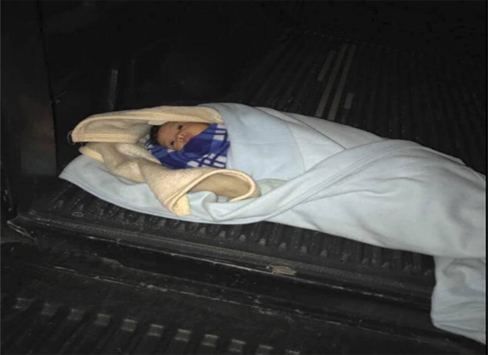 لقيط "جديد" في صندوق مركبة بعبدون